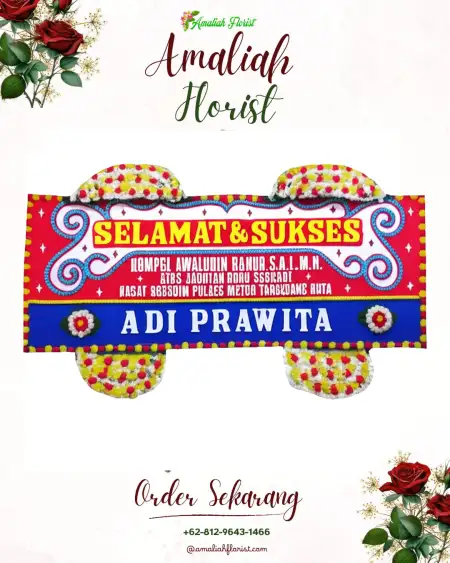 Papan Bunga Ucapan Selamat Cibeuteung Udik